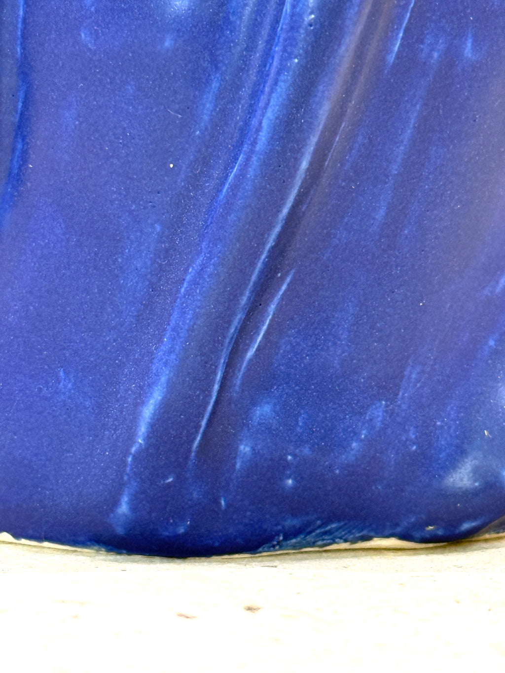 Indigo Blue Ceramic Vessel – Handmade Pottery Cup