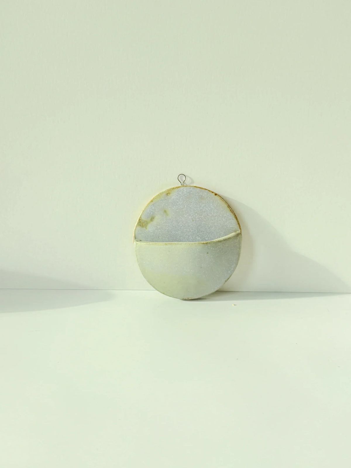 Moon Phase Wall Pocket – Ceramic Wall Hanging Planter & Vase