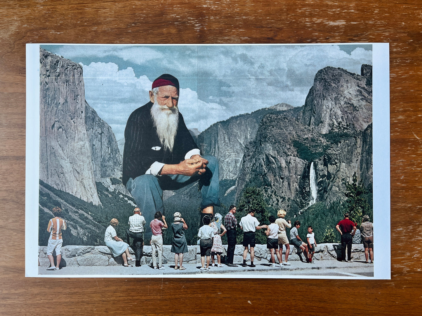 Grandpa Canyon - Original 11" x 17" Collage Art Print