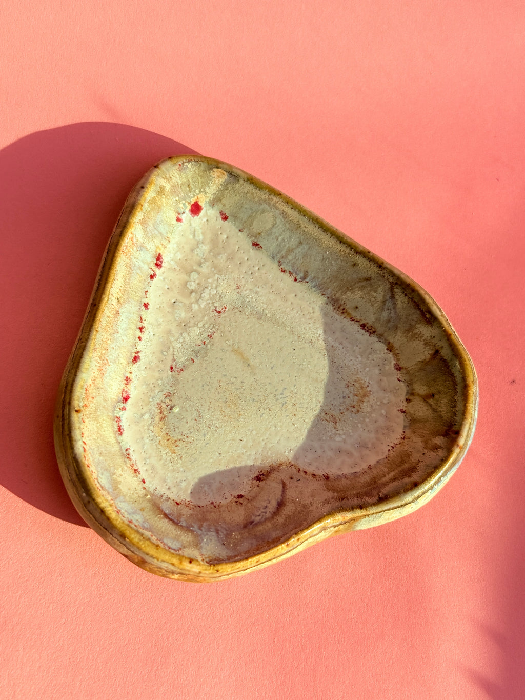 Handmade Ceramic Heart Dish | One-of-a-Kind Glaze Variations | 3.2” x 3” | Bunzy Ceramics