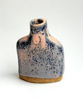 Pink & Blue Ceramic Potion Vessel — Handbuilt Stoneware, Two Sizes