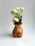 Handmade Ceramic Bud Vase – Palazzo Stoneware Vase with Sculpted Texture