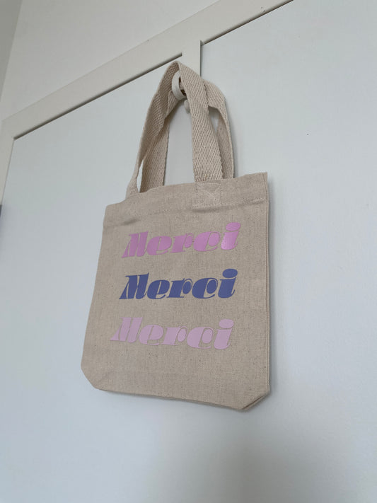 Mini Merci Tote Bag