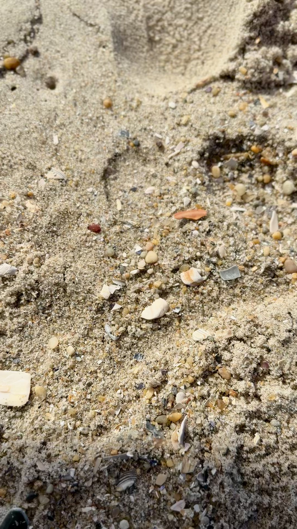 Tall Skinny Moody Blue and Green Cream Ceramic Vase – Handmade Textured Vessel