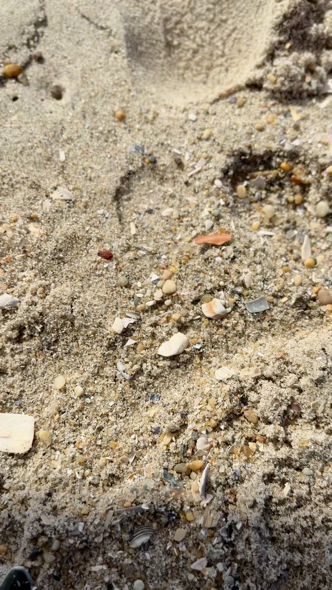 Tall Skinny Moody Blue and Green Cream Ceramic Vase – Handmade Textured Vessel